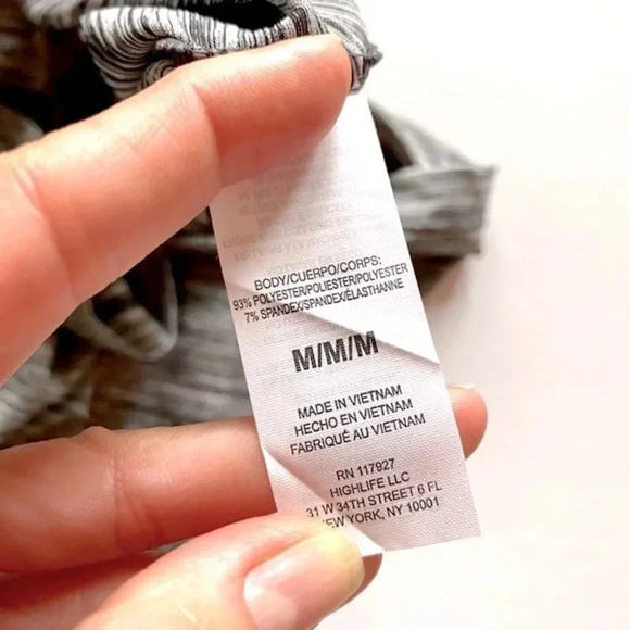 Reebok Women’s Dynamic Tank Black Heather Medium - Picture 9 of 10